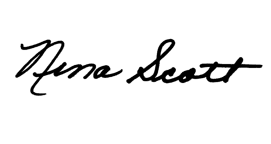 Nina Scott signature