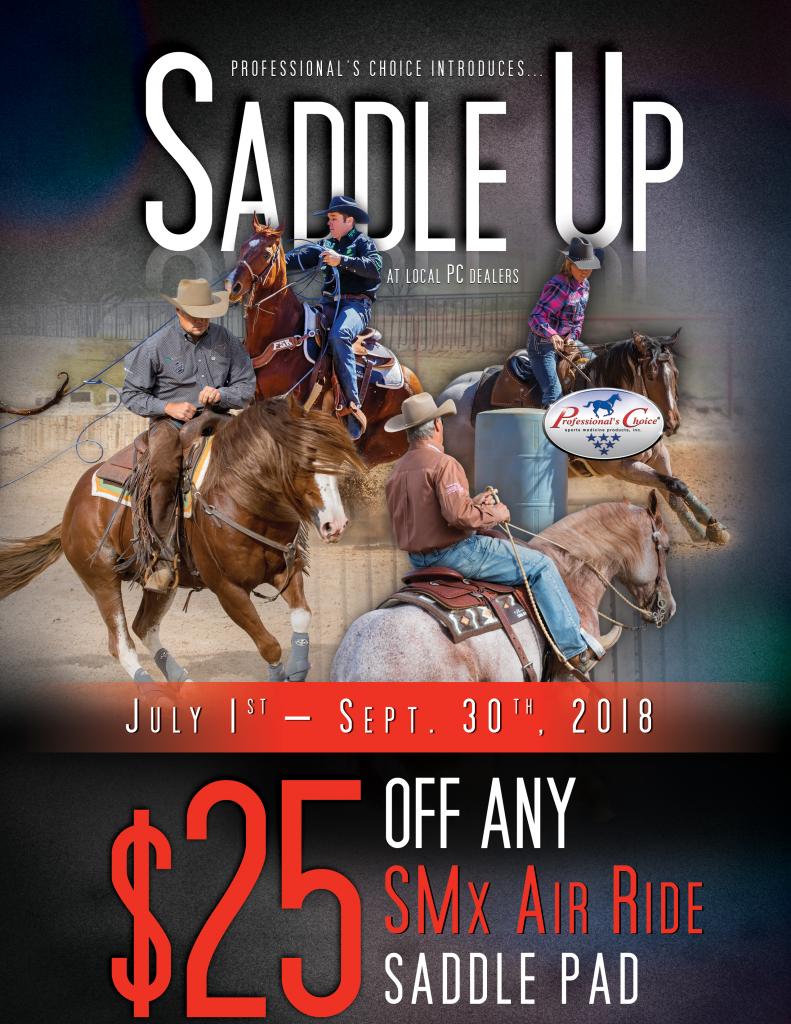 Save $25 off any SMx Air Ride Saddle Pad