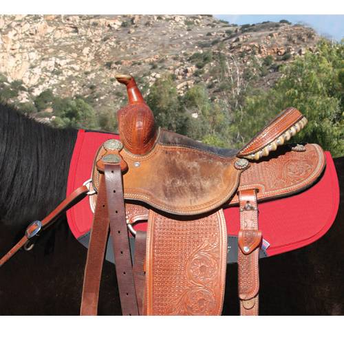 SMx Air Ride OrthoSport Barrel Saddle Pad