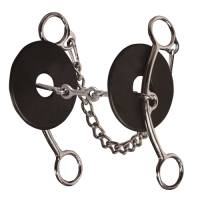 Equisential by Professionals Choice - Lifter Series - Three Piece Smooth Snaffle