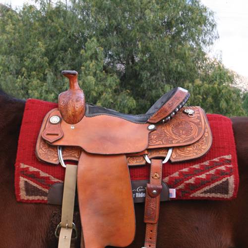 Professionals Choice - Comfort-Fit SMx H.D. Air Ride Western Saddle Pad: Alpine