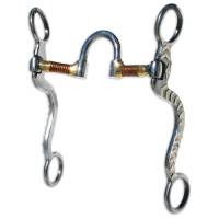Western Bits & Spurs - Professional's Choice Bits & Spurs Collection - Professionals Choice - Professionals Choice Ranger Copper Wire Wrapped Correctional Bit