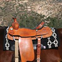 Western Saddle Pads - SMx Air Ride Pads - Professionals Choice - SMx H.D. Air Ride Western Saddle Pad: Cross Plains
