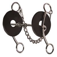Endorser Products - Brittany Pozzi - Brittany Pozzi Lifter Series - Three Piece Twisted Wire Snaffle 