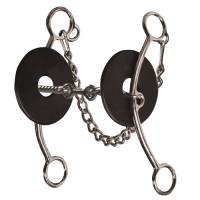 Endorser Products - Brittany Pozzi - Brittany Pozzi Lifter Series - Three Piece Twisted Wire Snaffle 