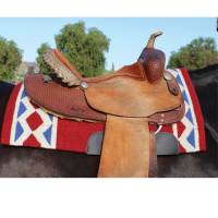Charmayne James by Professionals Choice - Charmayne James SMx Air Ride Barrel Saddle Pad: Electra