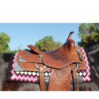 Western Saddle Pads - SMx Air Ride Pads - Professionals Choice - SMx H.D. Air Ride Western Saddle Pad: Shilloh