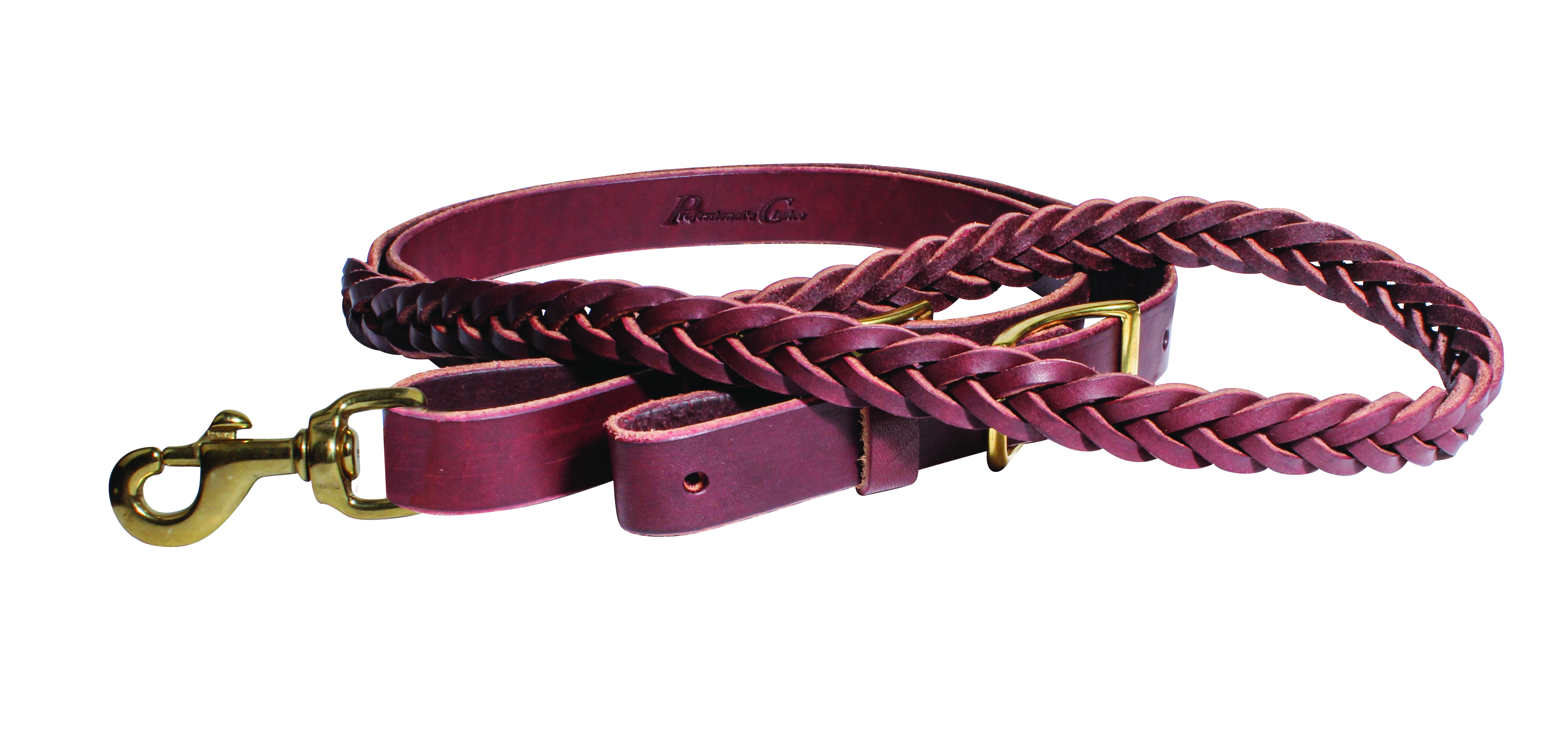Professionals Choice Reins Draw Round Leather