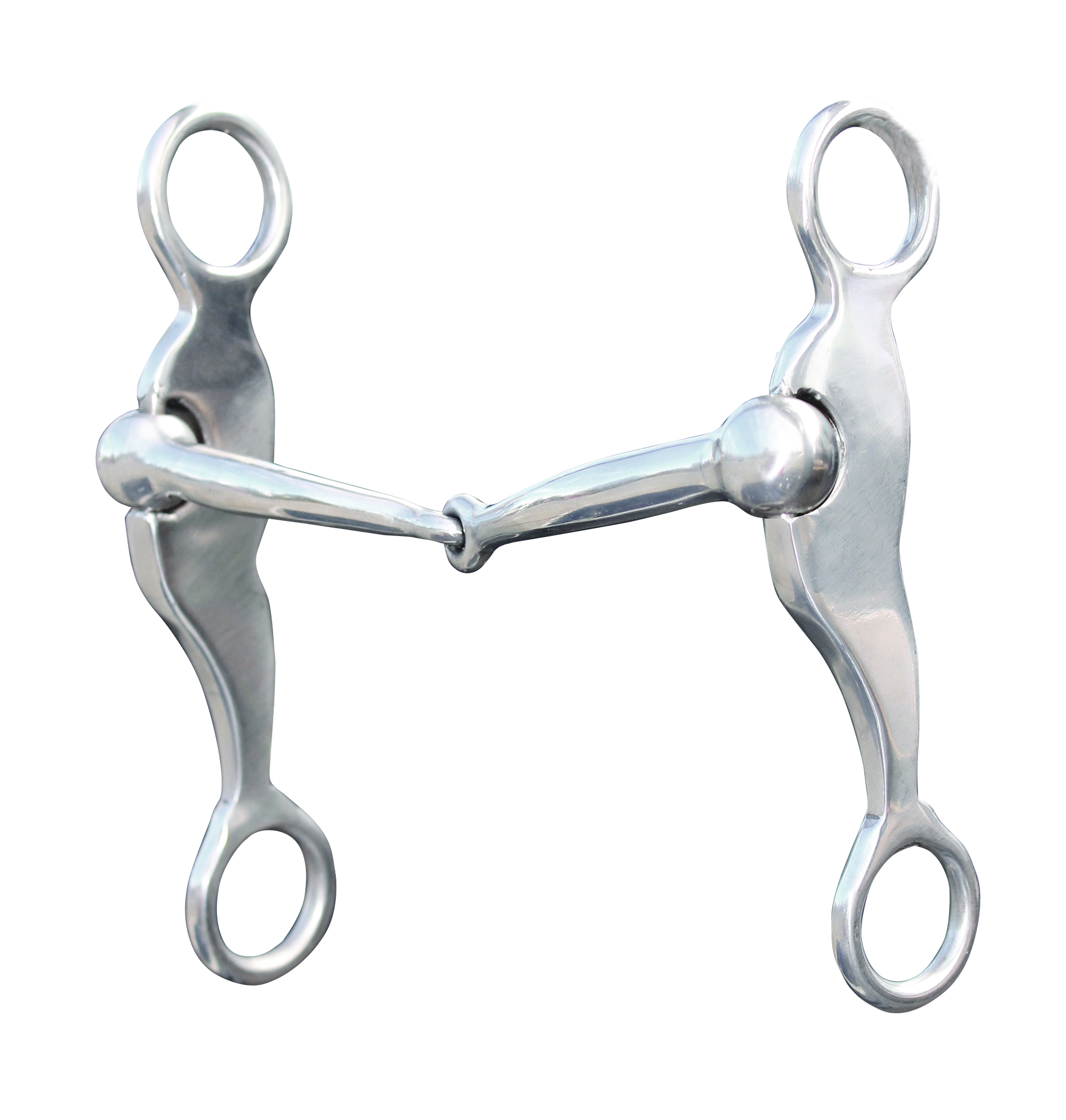 Professional Choice D Loose Ring Snaffle DoubleJoint Mouth Horse 7'' Bit BT-0062 