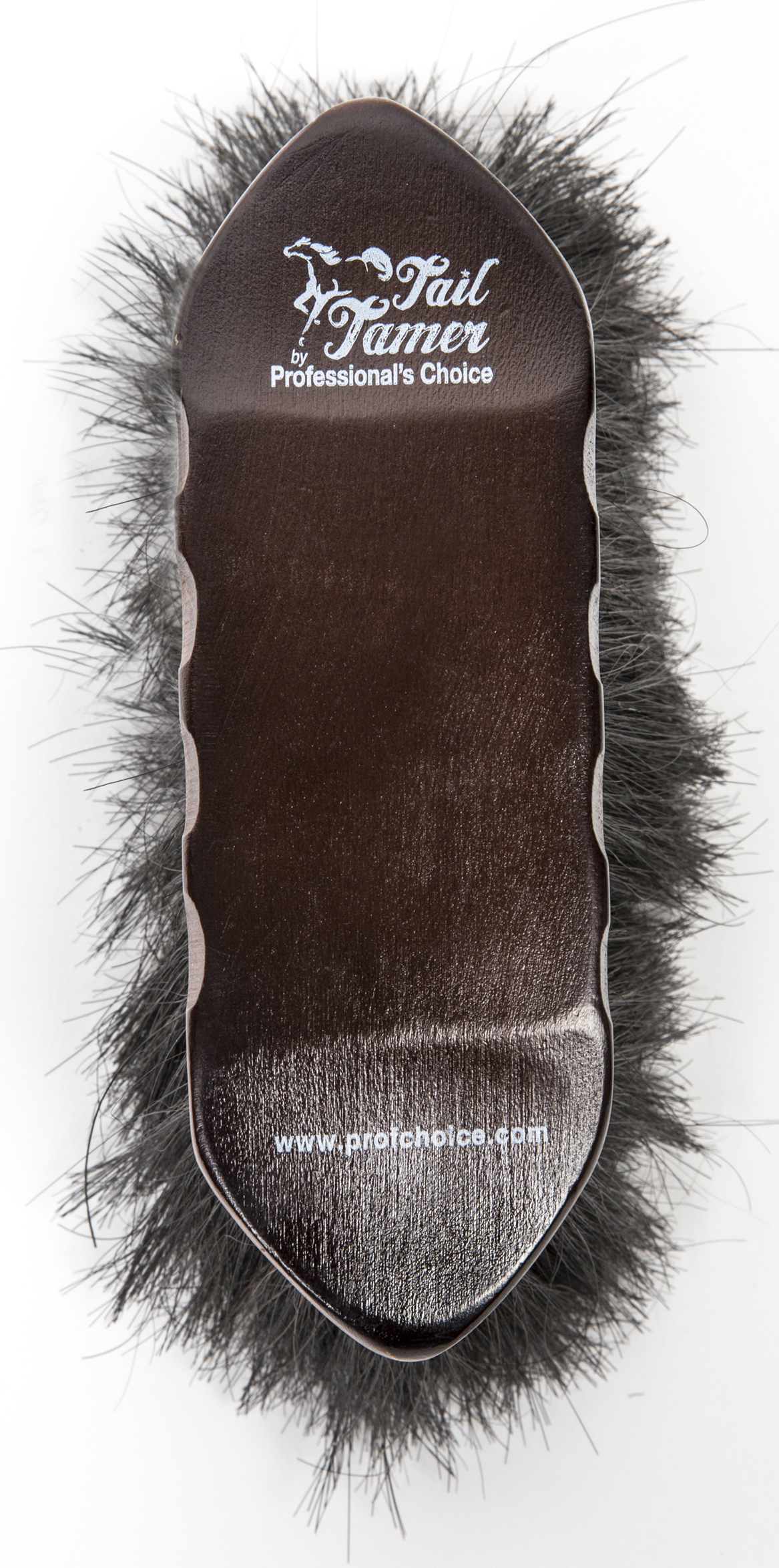Tail Tamers W200 Great Grooves Wood Series Horsehair Brush, Small - Big  Black Horse, LLC