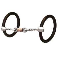 The Bob Avila Collection by Professionals Choice - Three Piece Twist Ring Snaffle
