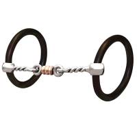 Three Piece Twist Ring Snaffle