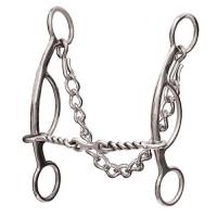 Equisential by Professionals Choice - Futurity Bit 6.5" - 3 Piece Twisted