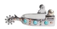 Turquoise Dot Spur-Ladies/Youth