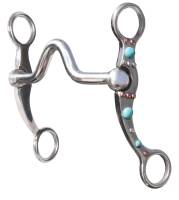 PC Turquoise  Dot Shank - Medium Port