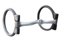 Bob Avila D Ring Snaffle with Silver