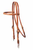 Doubled &  Stitched Headstall