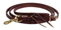 Ranch Heavy Oil Harness Leather Roping Reins