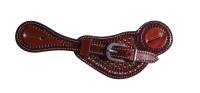 The Bob Avila Collection by Professionals Choice - Dotted Buckaroo Basket Spur Strap