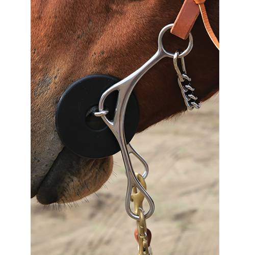 JackS Wonder Twisted Wire Gag Bit - Stainless Steel Horse Bit With 7.5 Inch Cheek