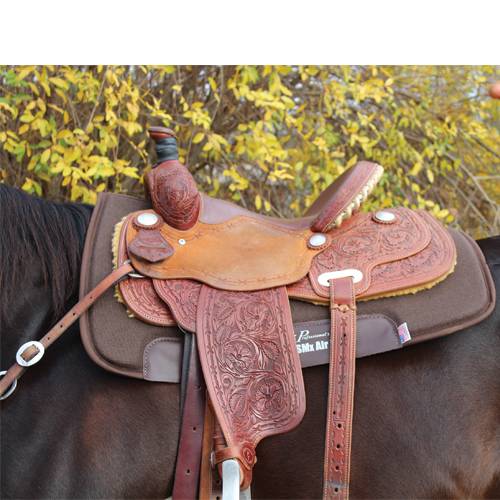 Professionals Choice Thunderbird Felt Comfort-Fit SMX 1/2 Air Ride Barrel Pad Professionals Choice Thunderbird Felt Comfort-Fit SMX 1/2 Air Ride Barrel Pad