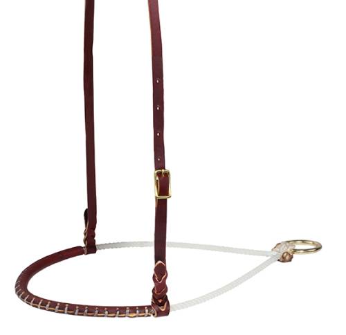 Hand Laced 1/4 Rope Noseband