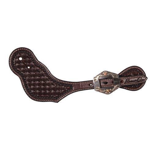 Chocolate Carapace Spur Straps