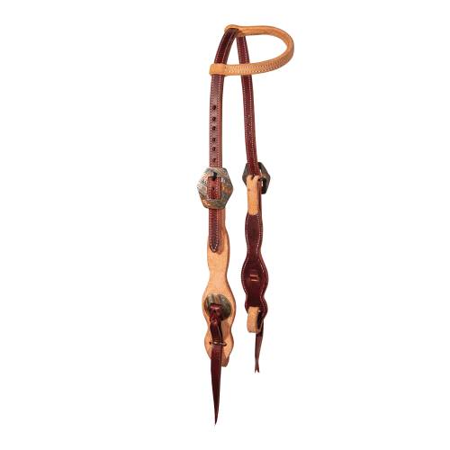 Professionals Choice - Two Tone Tassel Quick Change Single Ear Headstall