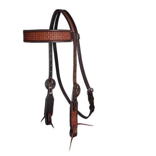 Professionals Choice - Block Basket Browband Headstall