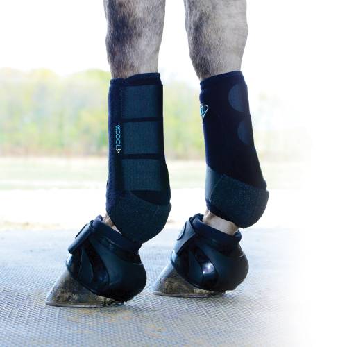 72 Bottes Cloche Spartan II Moyen Professional's Choice Pour Cheval - Cramoisi