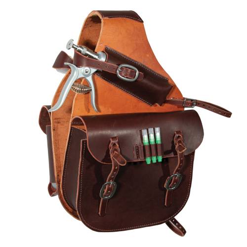 Leather Medicine Saddle Bag