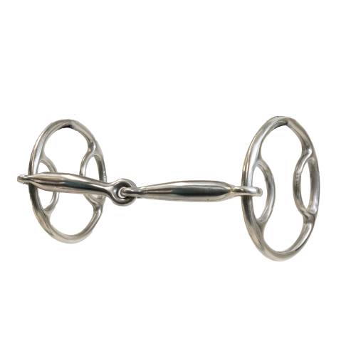 Fixed O Ring - Smooth Snaffle