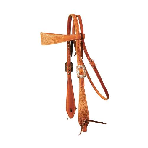 Sweel Cheek Natural Floral Browband Headstall