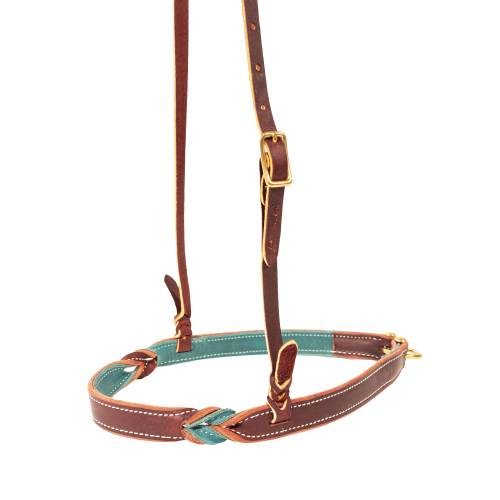 Professionals Choice - Double Ply Twist Emerald Burgundy Noseband
