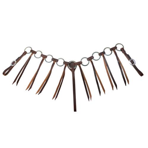 Professionals Choice - Ring Tassle Breast Collar