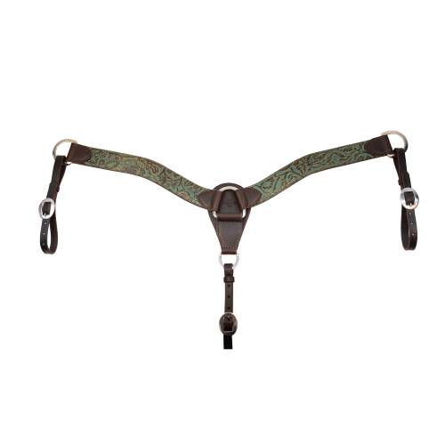 Copper Emerald 2" Contoured Breast Collar