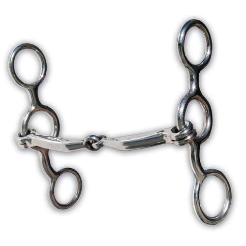 Equisential by Professionals Choice - Short Shank Bit - Smooth Snaffle