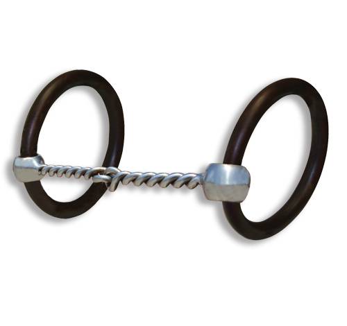 The Bob Avila Collection by Professionals Choice - Bob Avila Copper Sweet Iron Twist Mouth Snaffle - Image 1