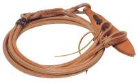 Harness Leather Romal Reins with Waterloops - Image 2