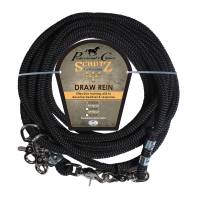 Professional's Choice Schutz Collection - Reins - Cord Rope Draw Reins