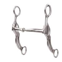The 900 Series - 7" Swept Back Double Bar - Professionals Choice - PC 7" Swept Back Double Bar - Skinny Snaffle