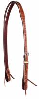 Professional's Choice Collection - Headstalls - Windmill Collection - Natural Border Split Ear Headstall
