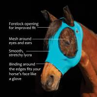 Professionals Choice - Comfort Fit Lycra Fly Mask - Image 8