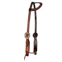 Professionals Choice - Crosshatch One Ear Headstall
