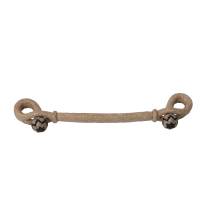 Leather - Curb Straps - Rawhide Bit Hobble/Snaffle Curb