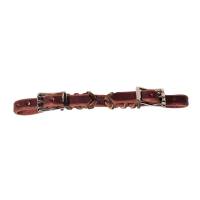 Leather - Curb Straps - Laced Leather Curb Strap