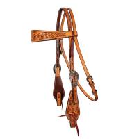 Headstalls - Browband Headstalls - Professionals Choice - Apple Blossom Browband Headstall