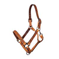 Leather - Halters - Professionals Choice - Apple Blossom Halter