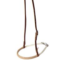Leather - Cavesons & Nosebands - Professionals Choice - Braided Rawhide Double Rope Noseband