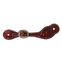 Women's Pomegranate Paisley Spur Strap